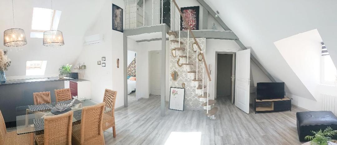 Appartement 100 M De La Plage Le Portel Bagian luar foto